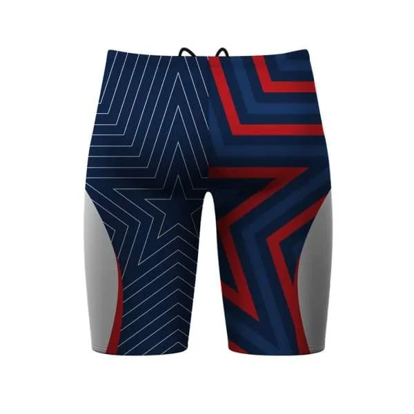 A3 Performance USA Stars Male Jammer Swimsuit