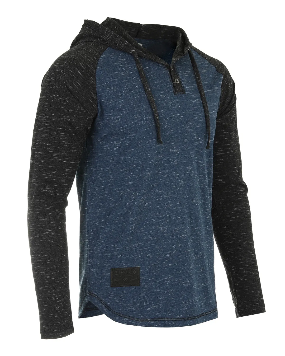 Active Raglan Henley Hoodies