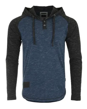Active Raglan Henley Hoodies