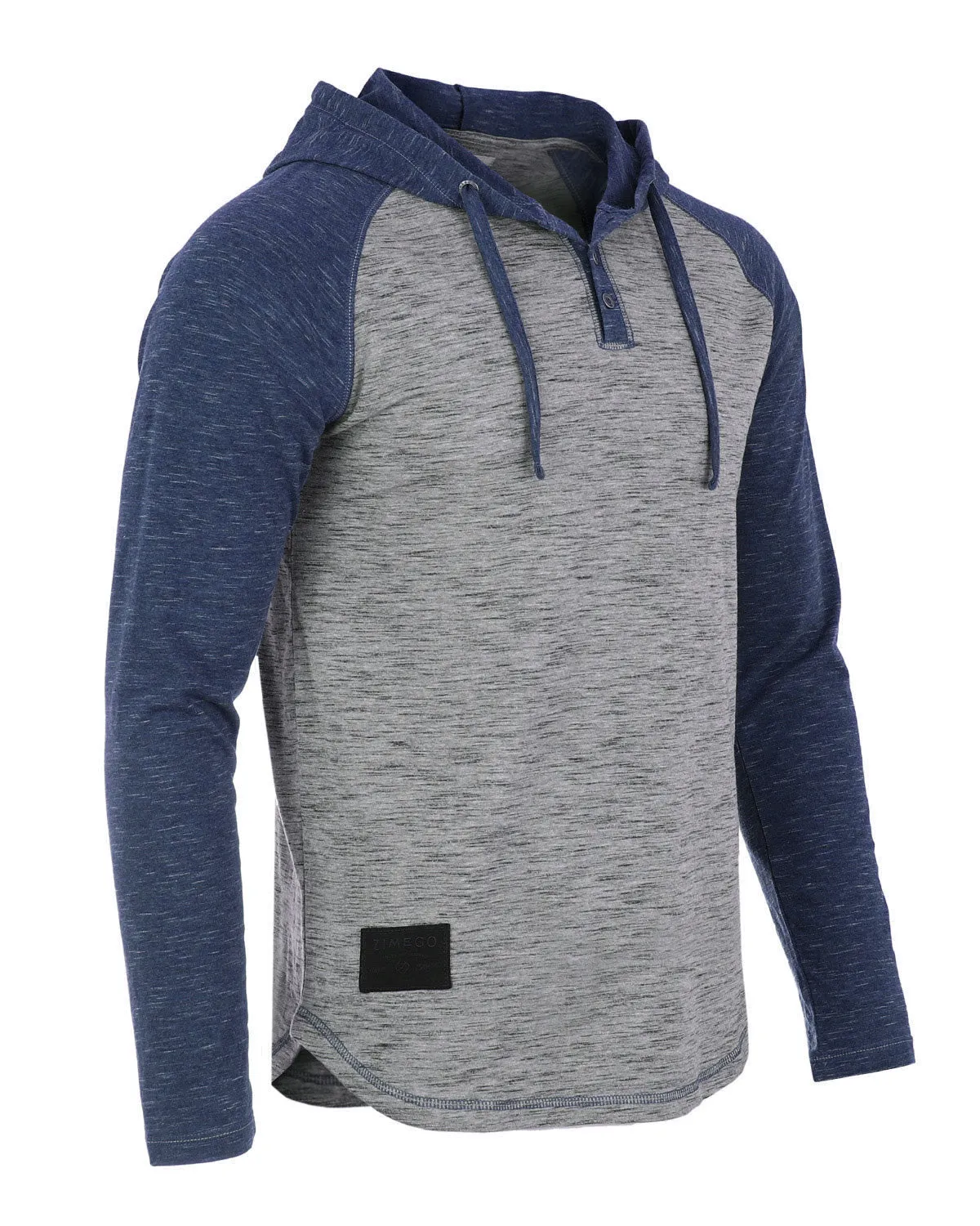 Active Raglan Henley Hoodies
