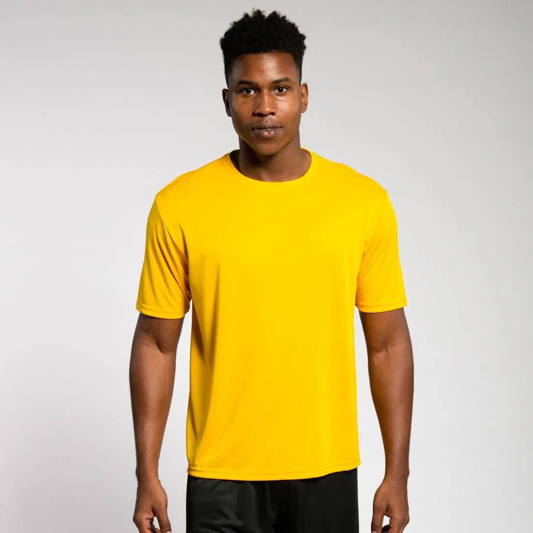 ADULT A4 Short Sleeve Baselayer Performance Crew Shirt
