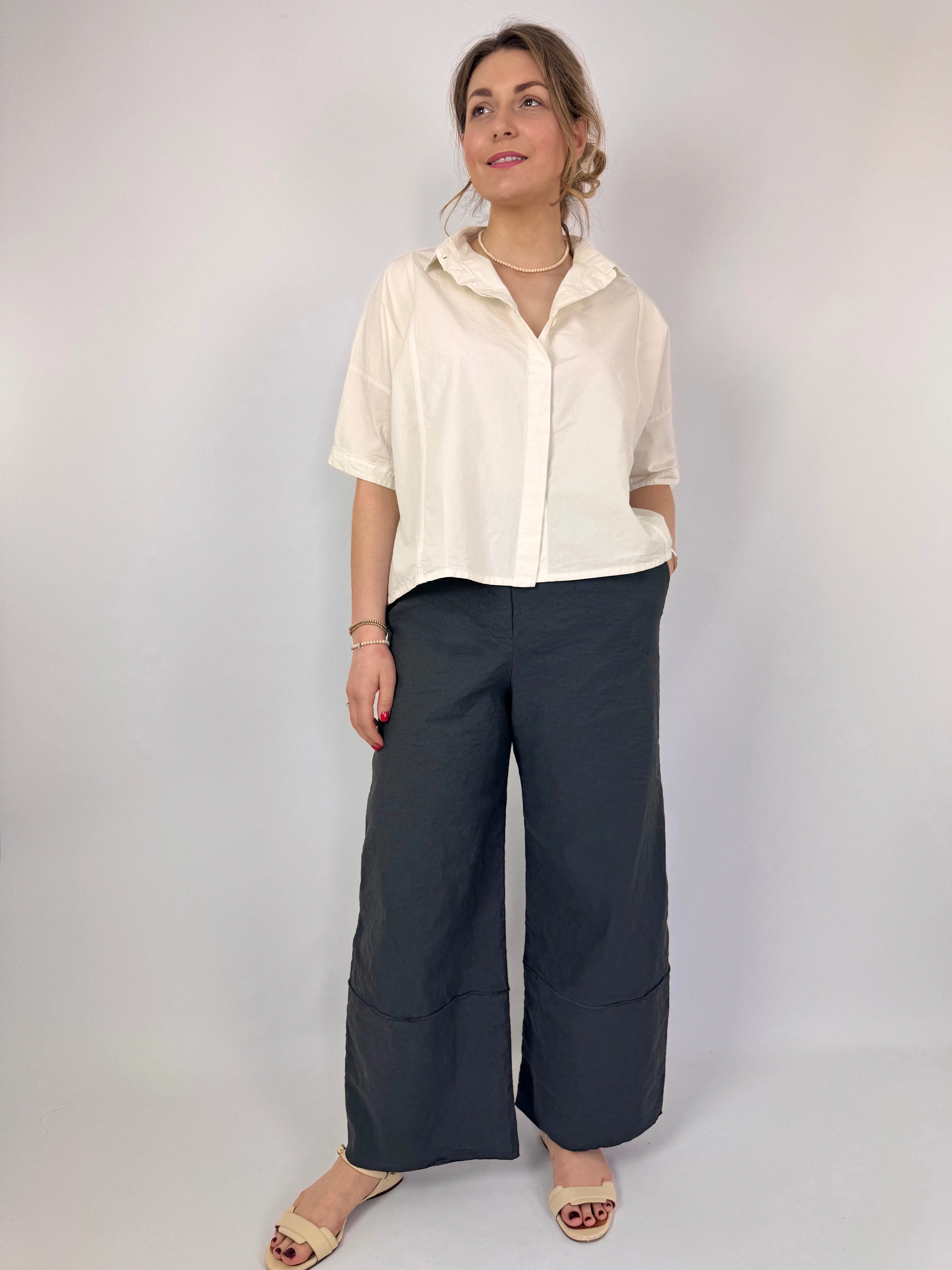Aequamente 106 Trousers Asfalto
