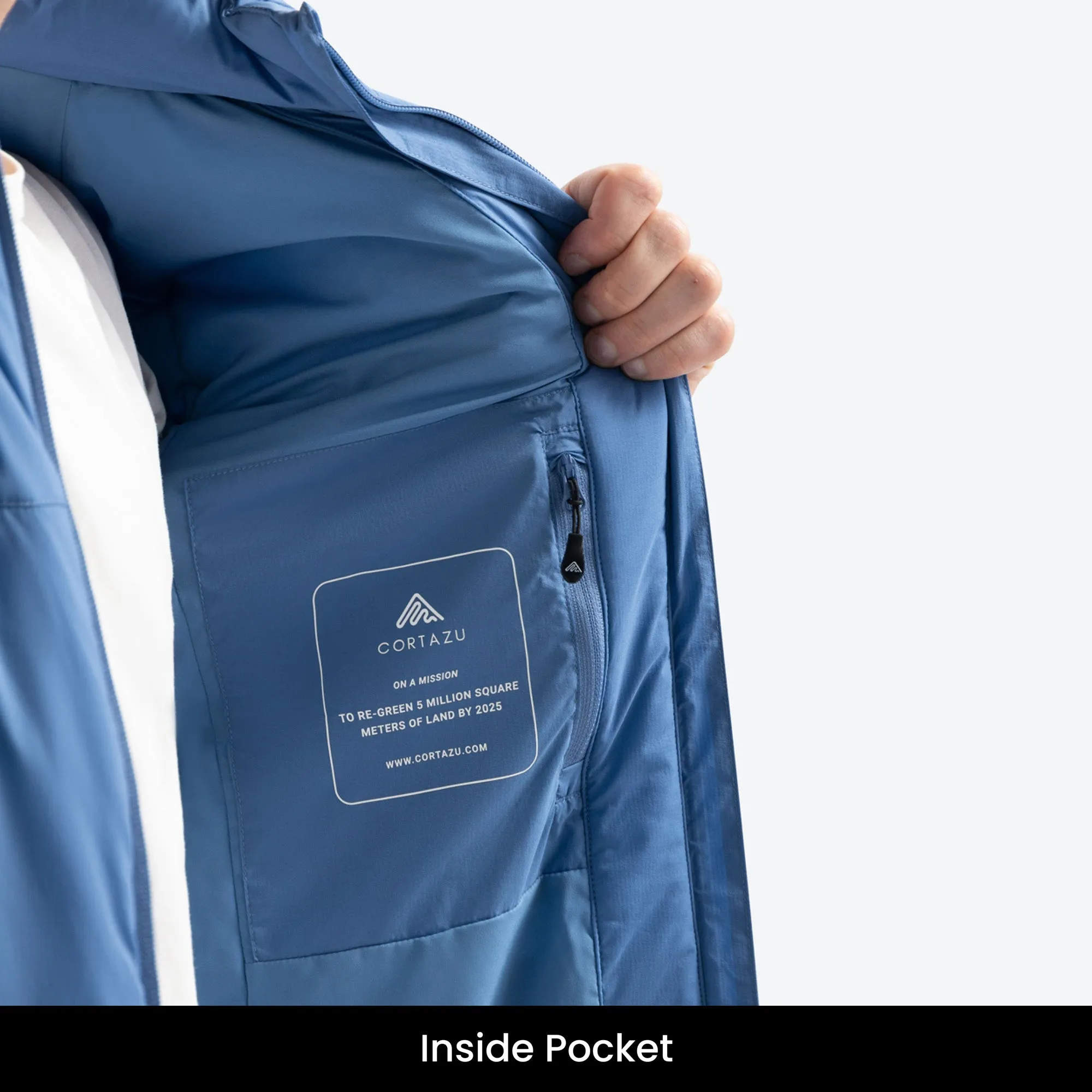 All weather Mid-layer Jacket Blue | Men