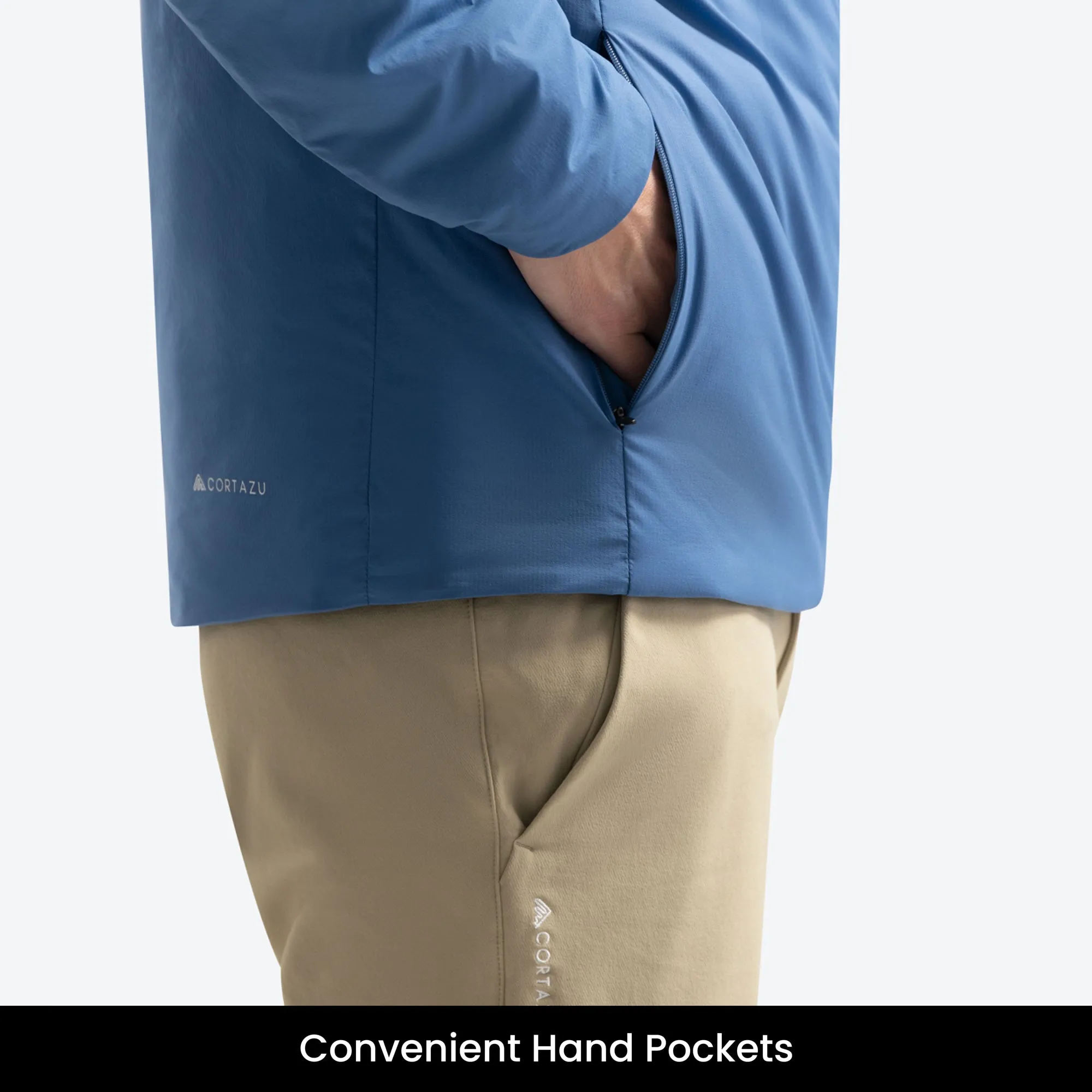 All weather Mid-layer Jacket Blue | Men