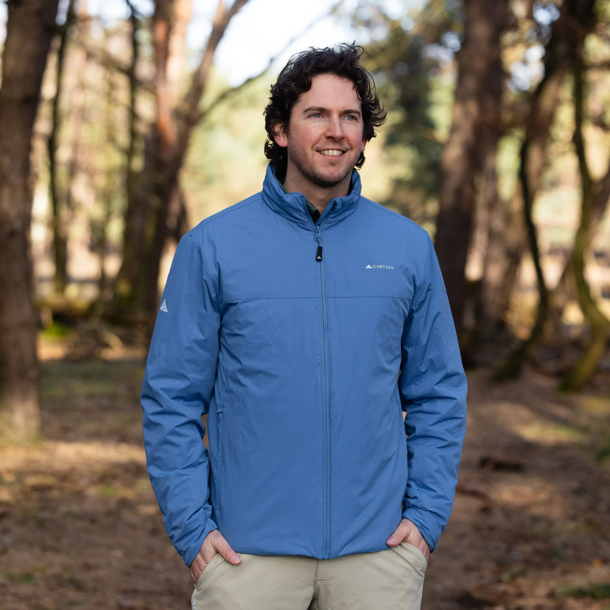 All weather Mid-layer Jacket Blue | Men