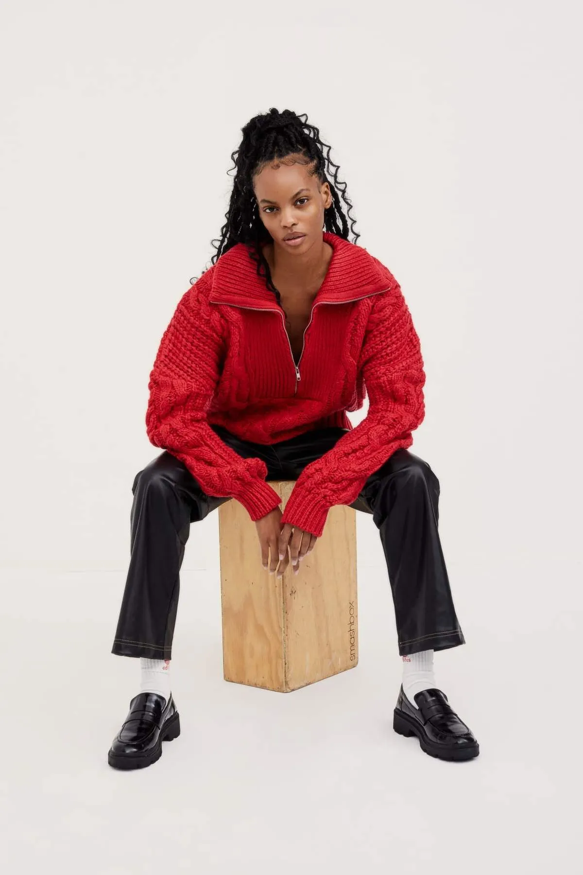 Andie Zip Front Sweater