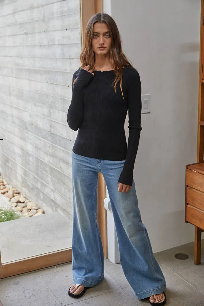 Arianna Top- Black
