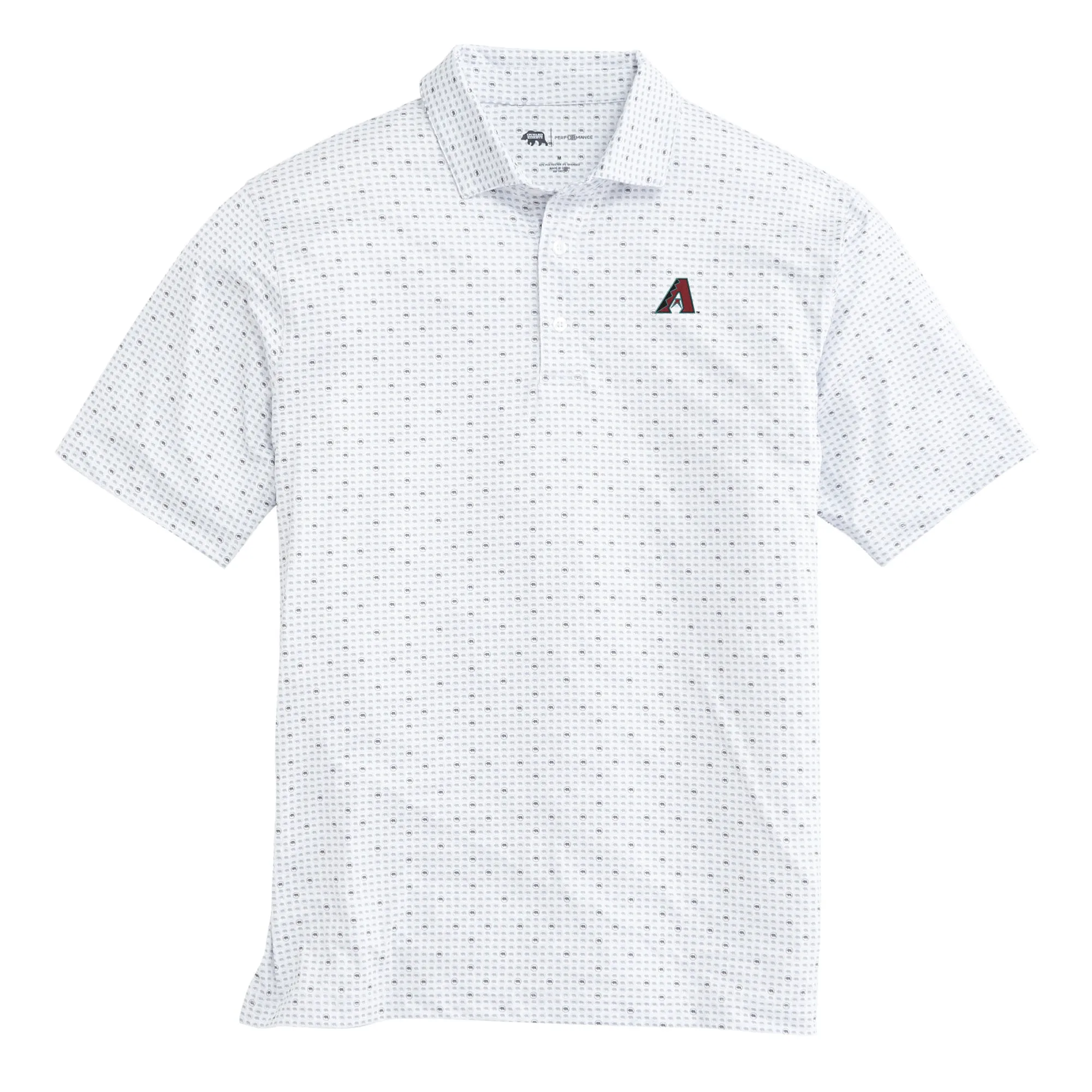 Arizona Diamondbacks Tour Logo Printed Performance Polo