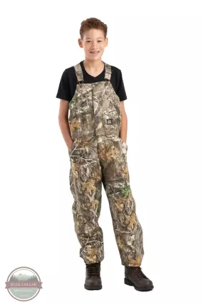 BB21EDG Youth Camo Softstone Insulated Bib Overall