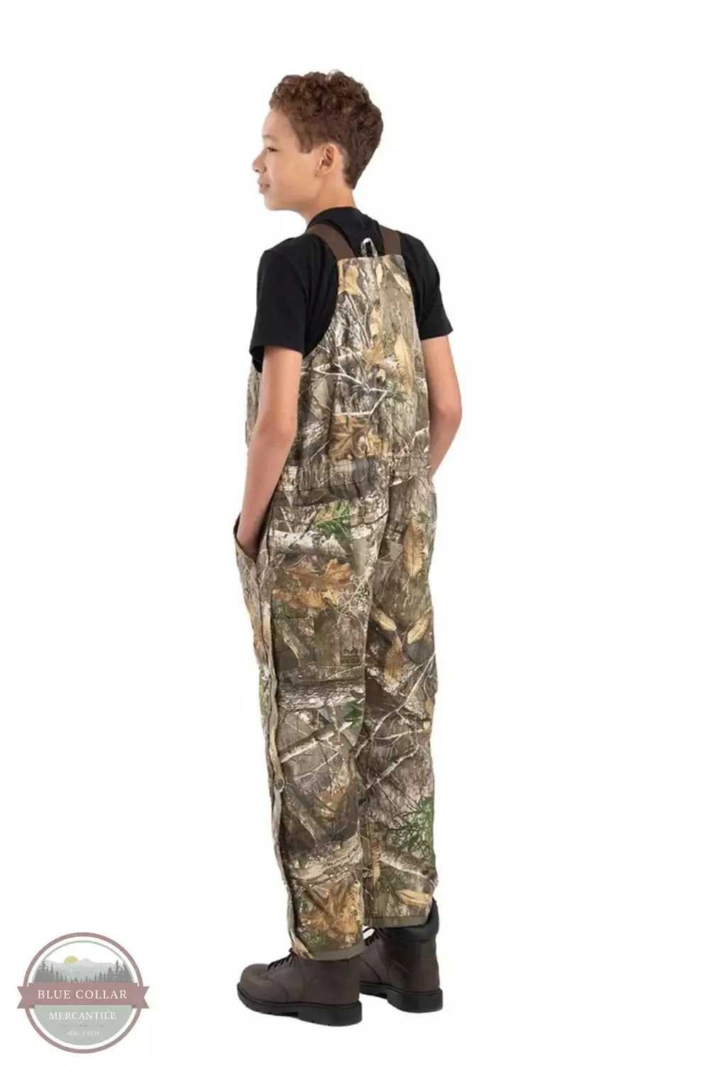 BB21EDG Youth Camo Softstone Insulated Bib Overall