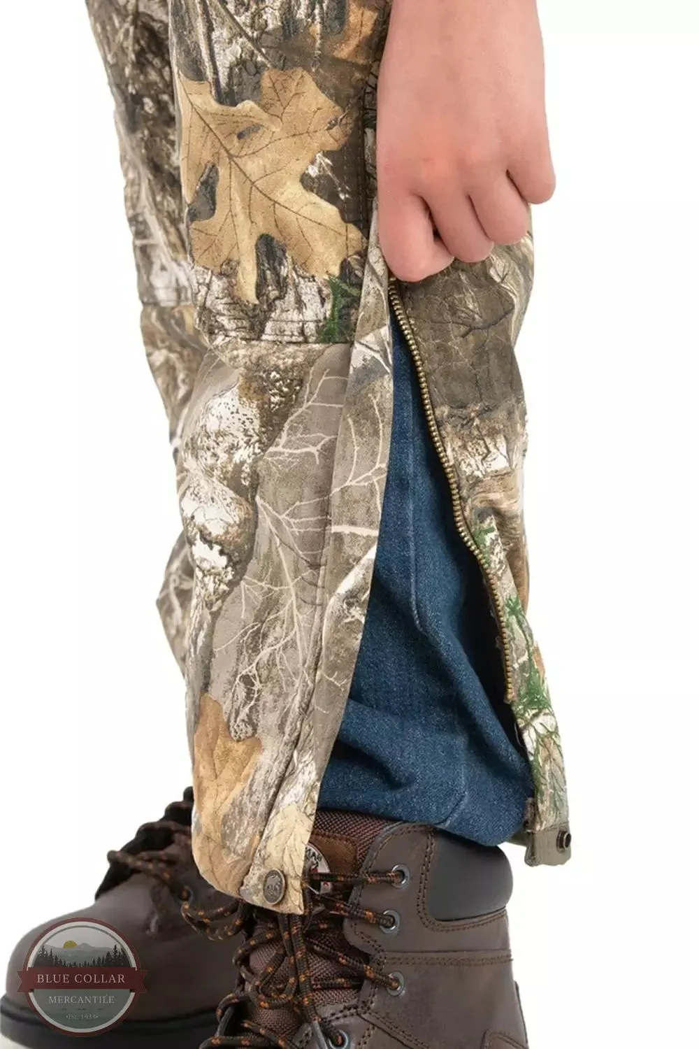 BB21EDG Youth Camo Softstone Insulated Bib Overall
