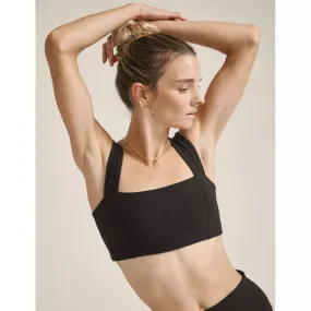Beyond Yoga Spacedye Squared Bra Darkest Night