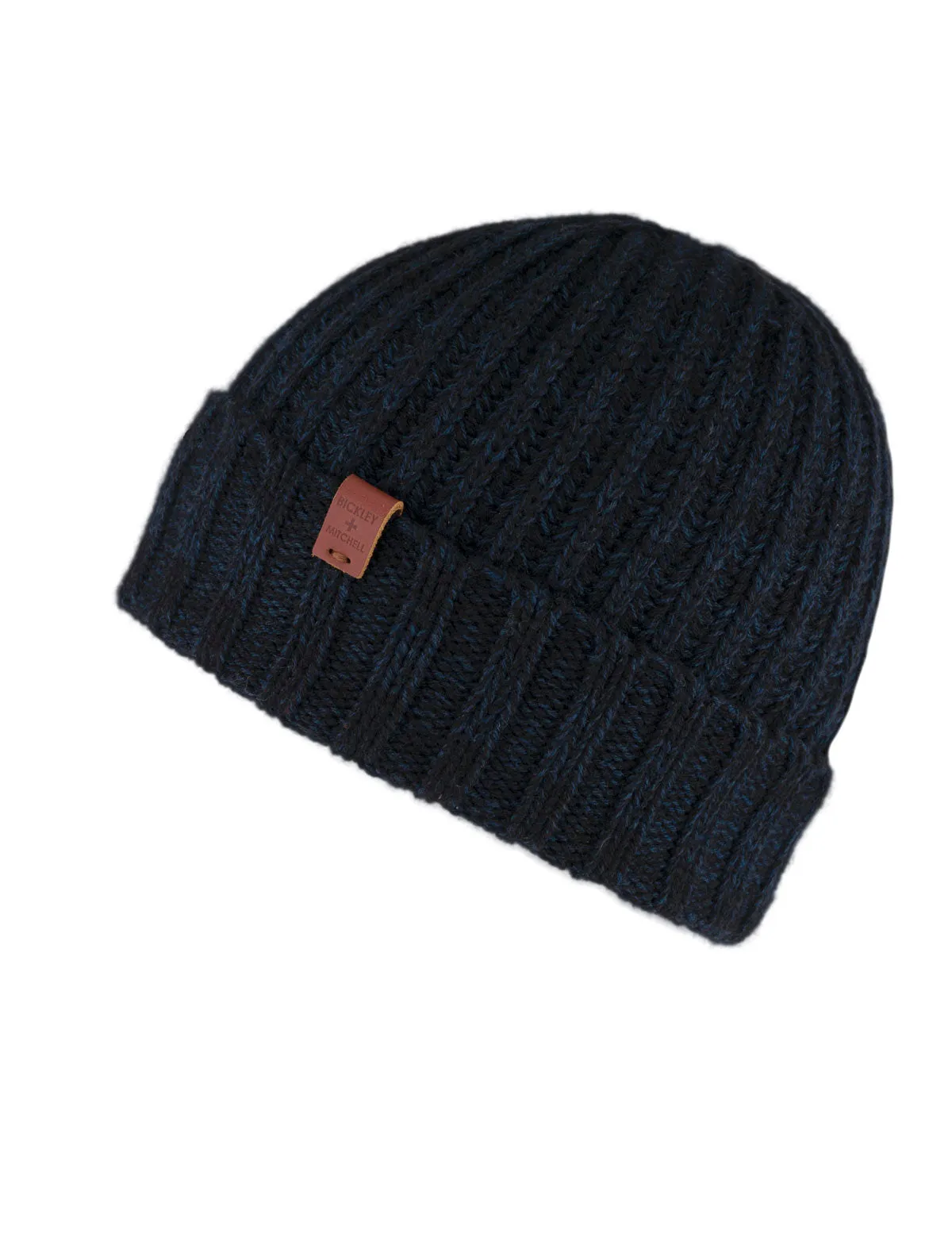 Bickley   Mitchell Chunky Rib Melange Knit Beanie