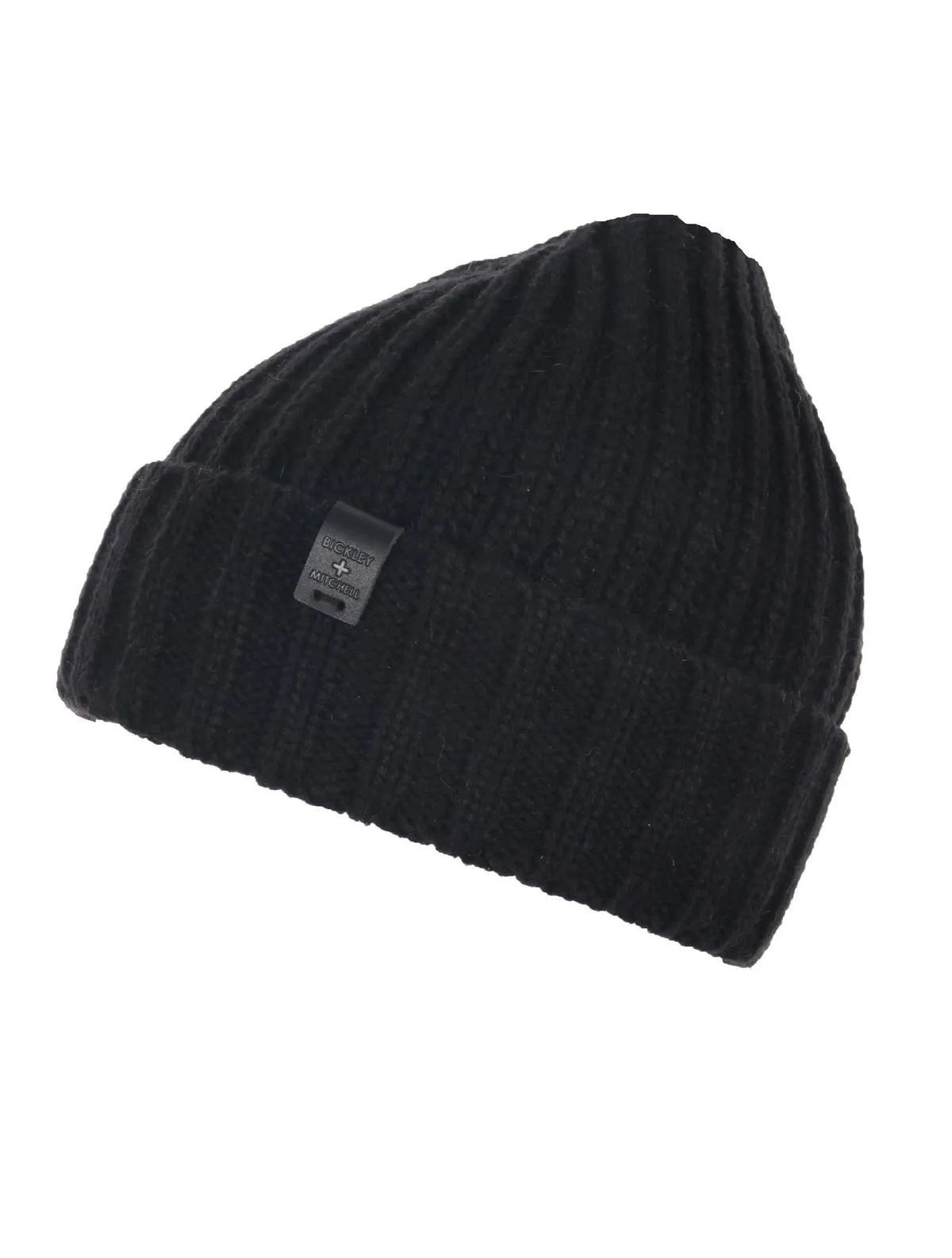 Bickley   Mitchell Chunky Rib Melange Knit Beanie