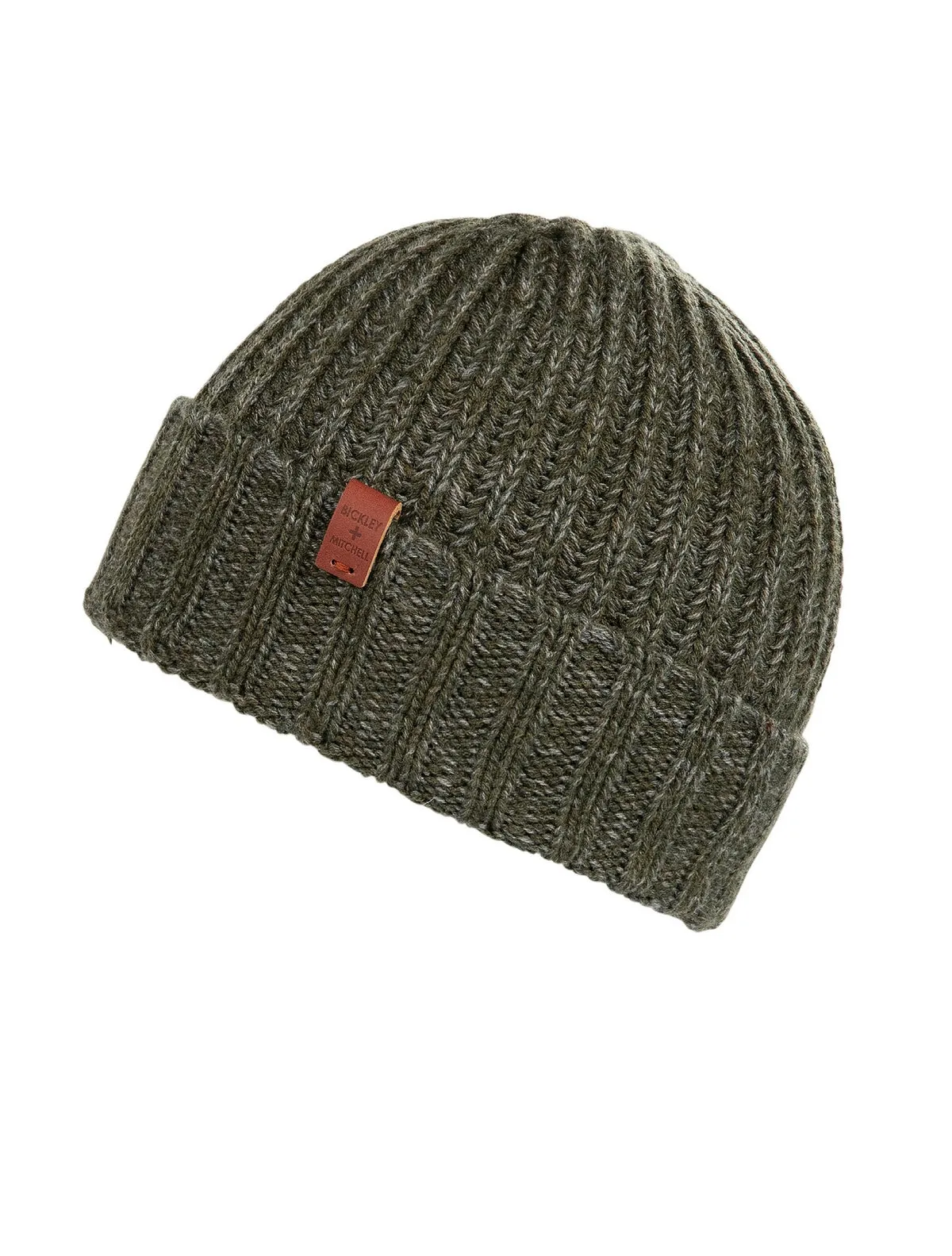 Bickley   Mitchell Chunky Rib Melange Knit Beanie
