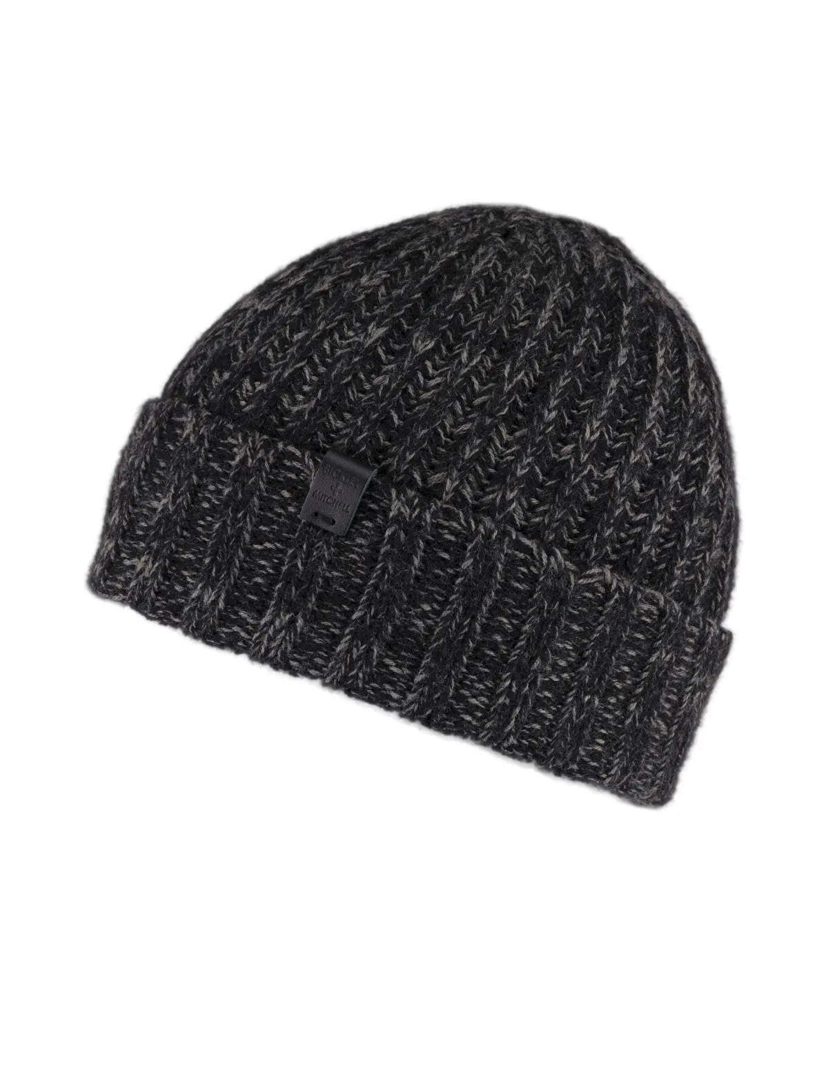 Bickley   Mitchell Chunky Rib Melange Knit Beanie