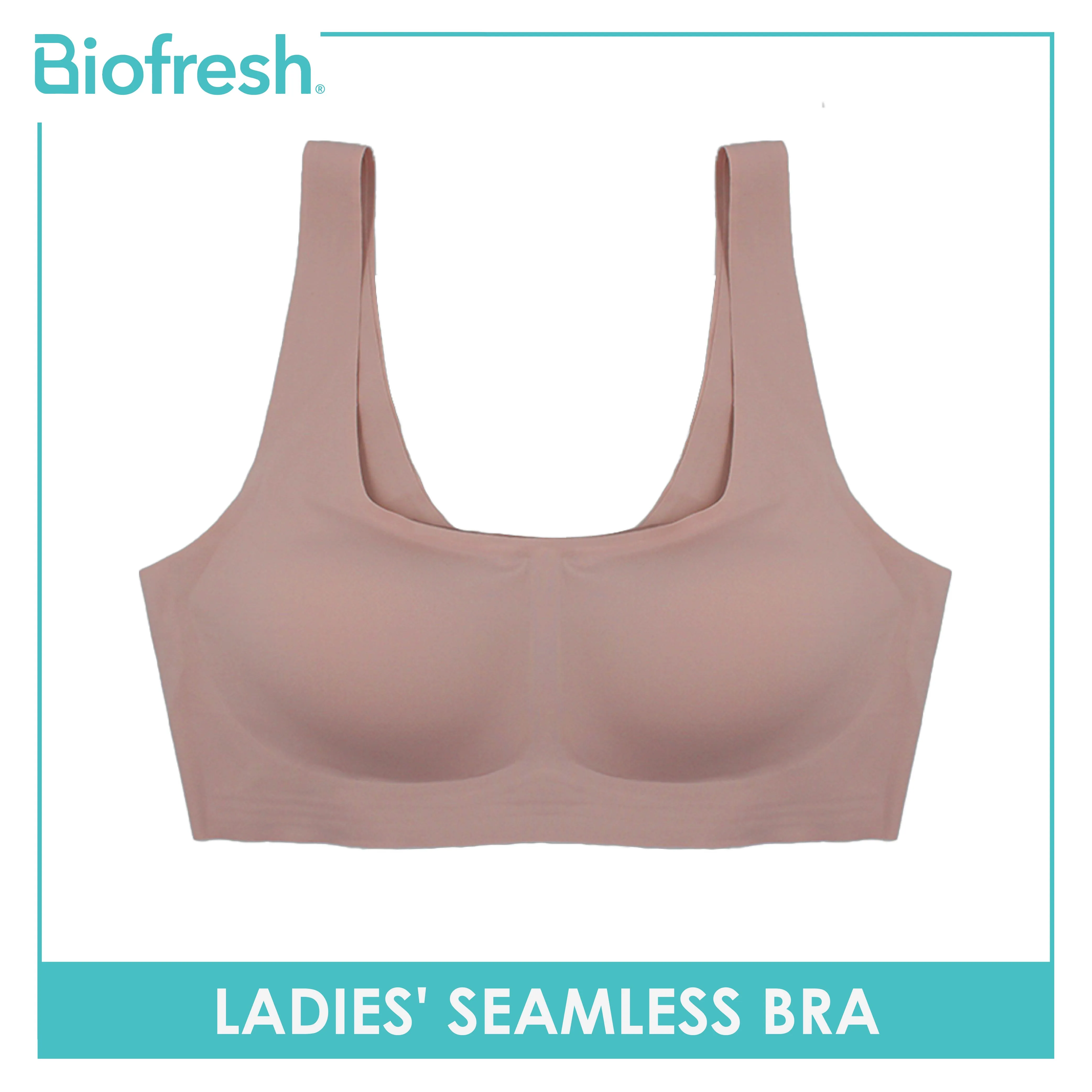 Biofresh Ladies' Antimicrobial Seamless Bra 1 piece ULBR3201