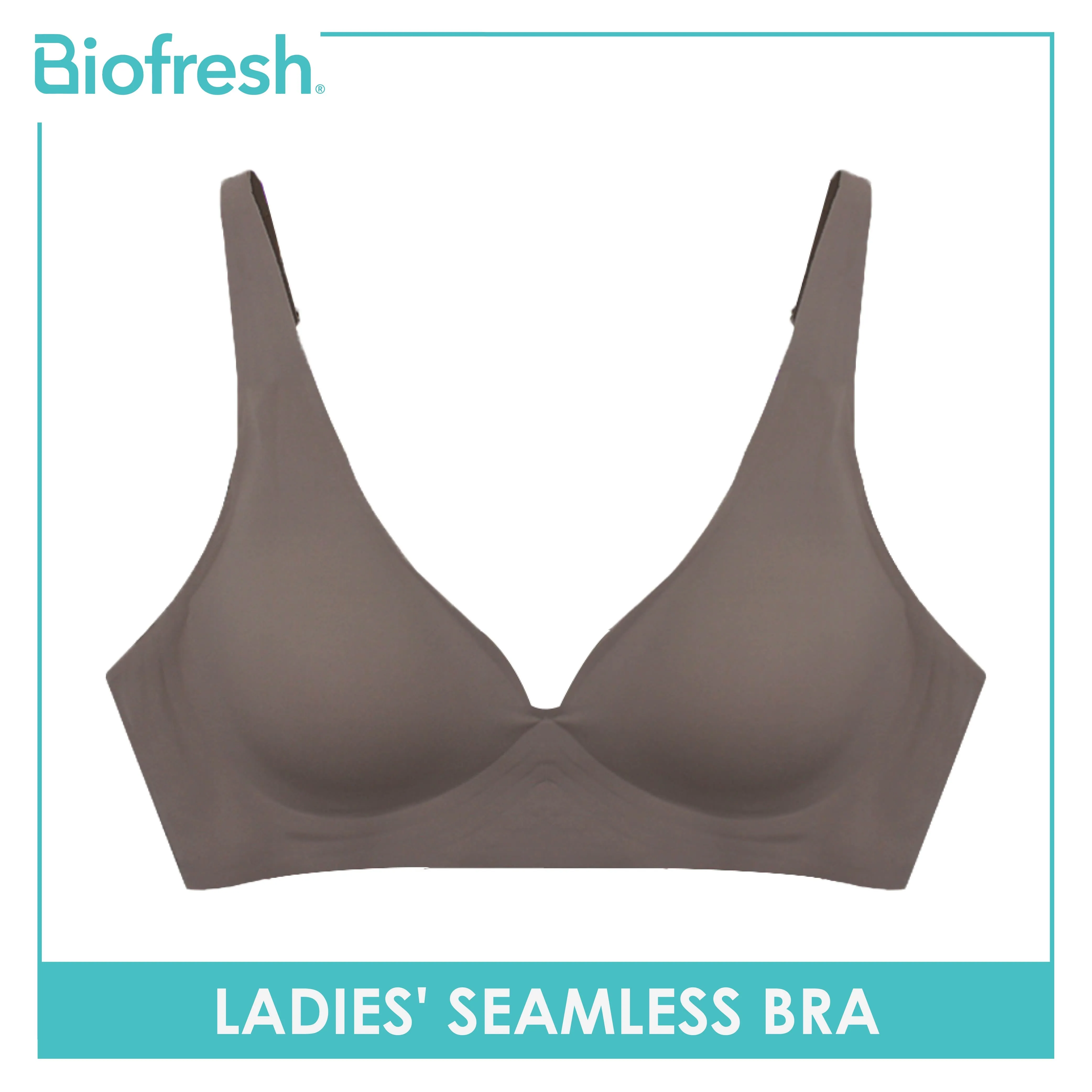 Biofresh Ladies' Antimicrobial Seamless Bra 1 piece ULBR3202