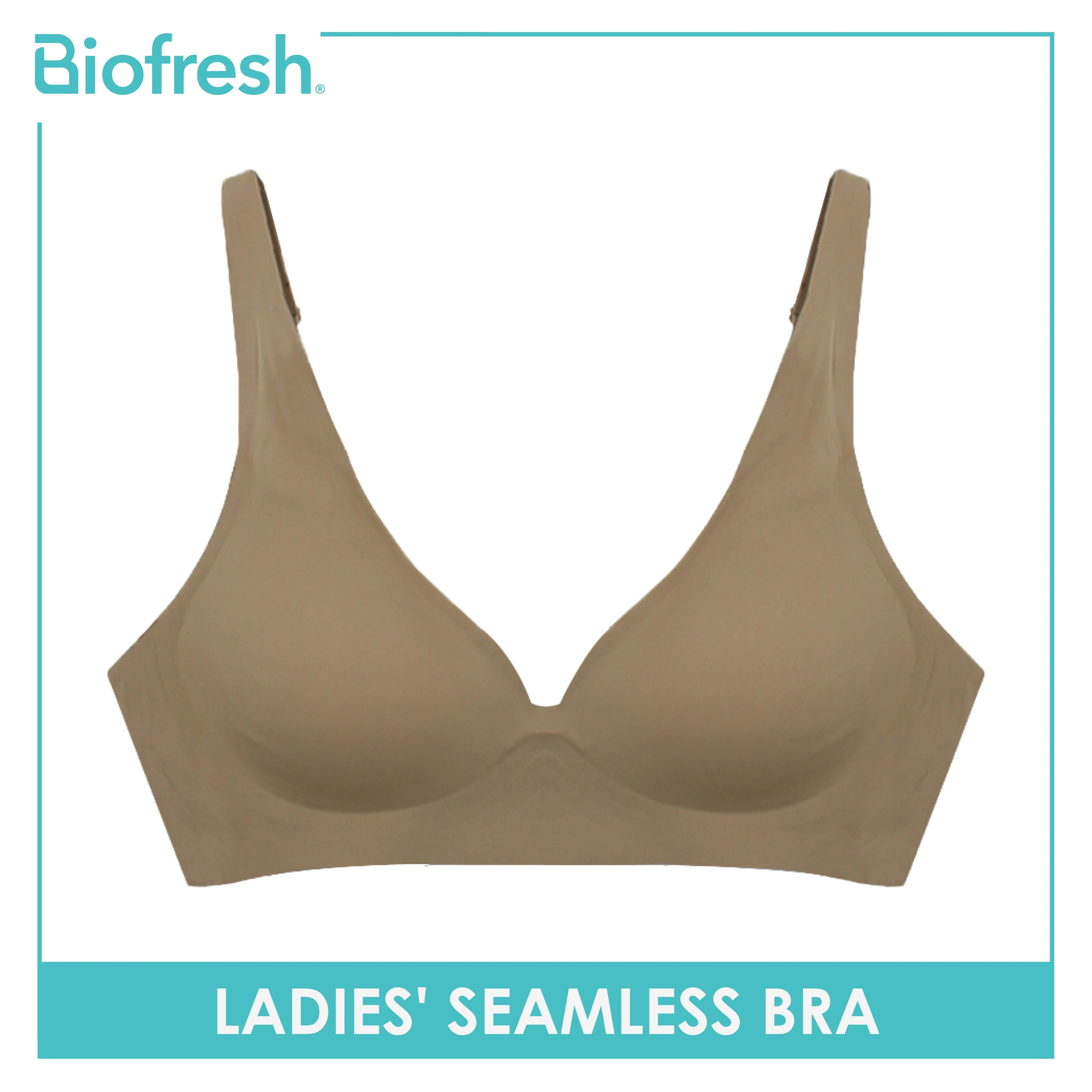 Biofresh Ladies' Antimicrobial Seamless Bra 1 piece ULBR3202
