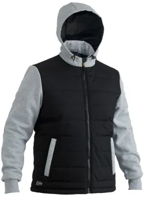 Bisley - BJ6944 - FLEX & MOVE™ CONTRAST PUFFER FLEECE HOODIE