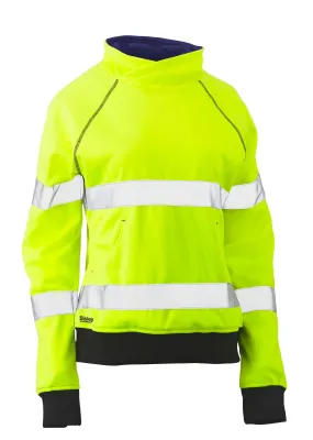 Bisley Women's Taped Hi Vis Fleece Jumper (BKL6818T)