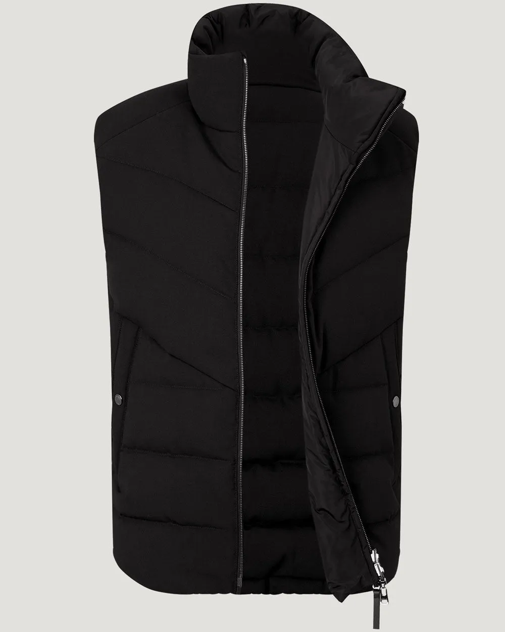 Black Aron Reversible Waistcoat