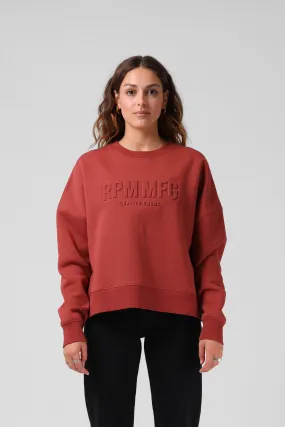 Boss Slouch Crew  - Fader Red