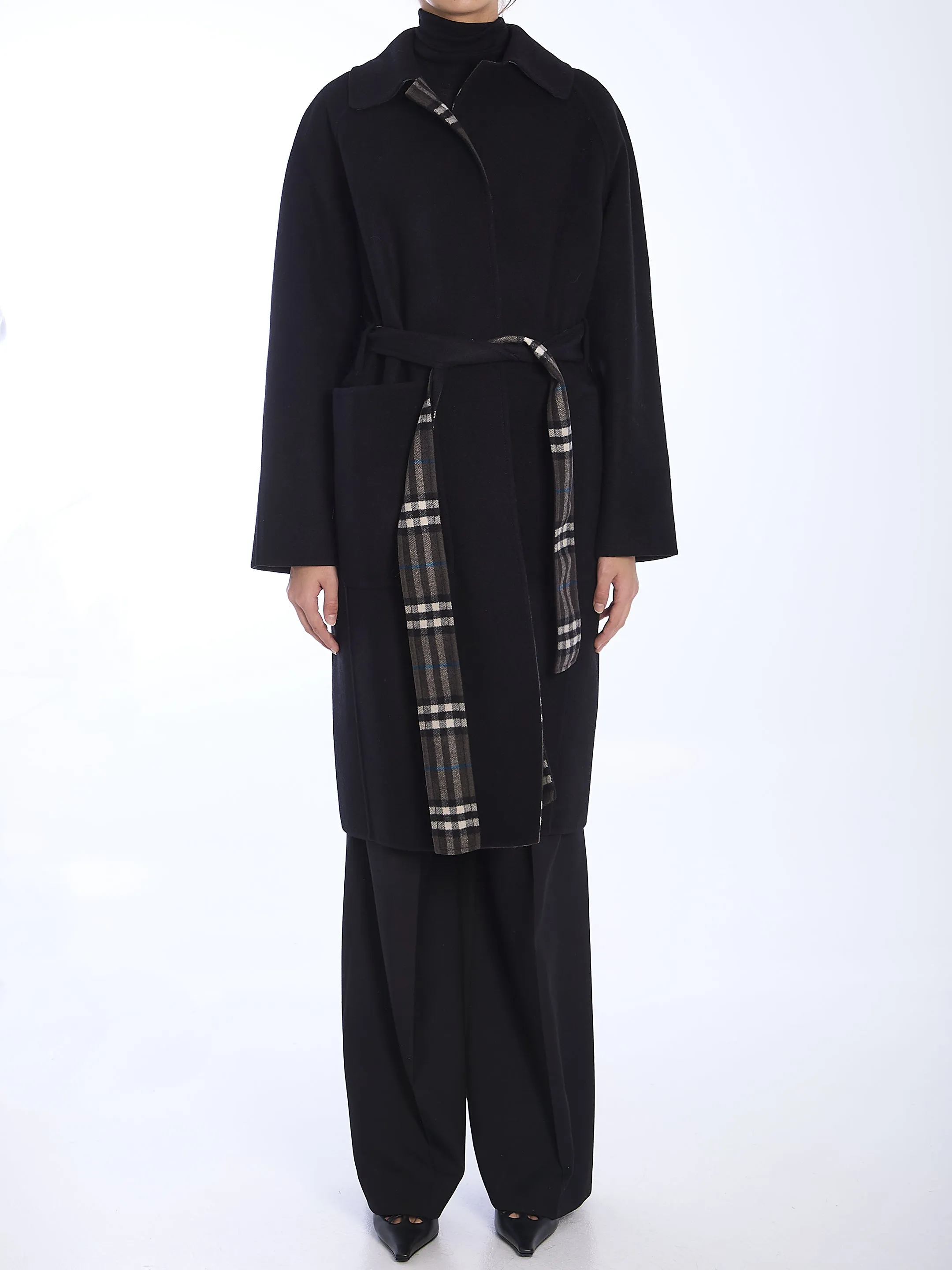 Burberry Reversible Wool Coat
