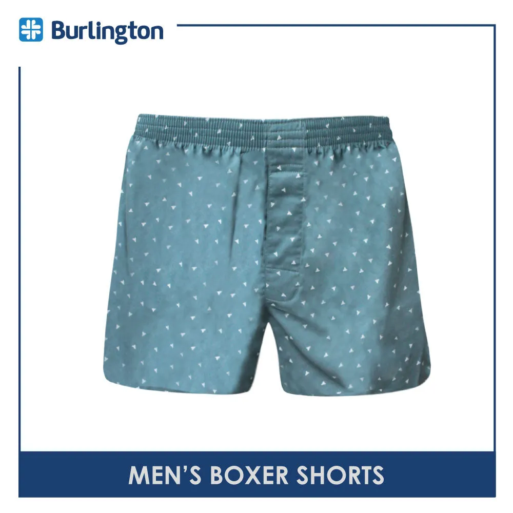 Burlington Men's Woven Cotton Boxer Shorts 1 piece GTMBX1305