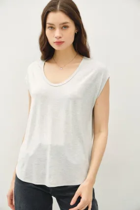 Cap Sleeve Layering Tops - 2 Colors!