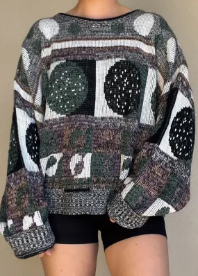Clarence 80's Patterned Knit (XL)