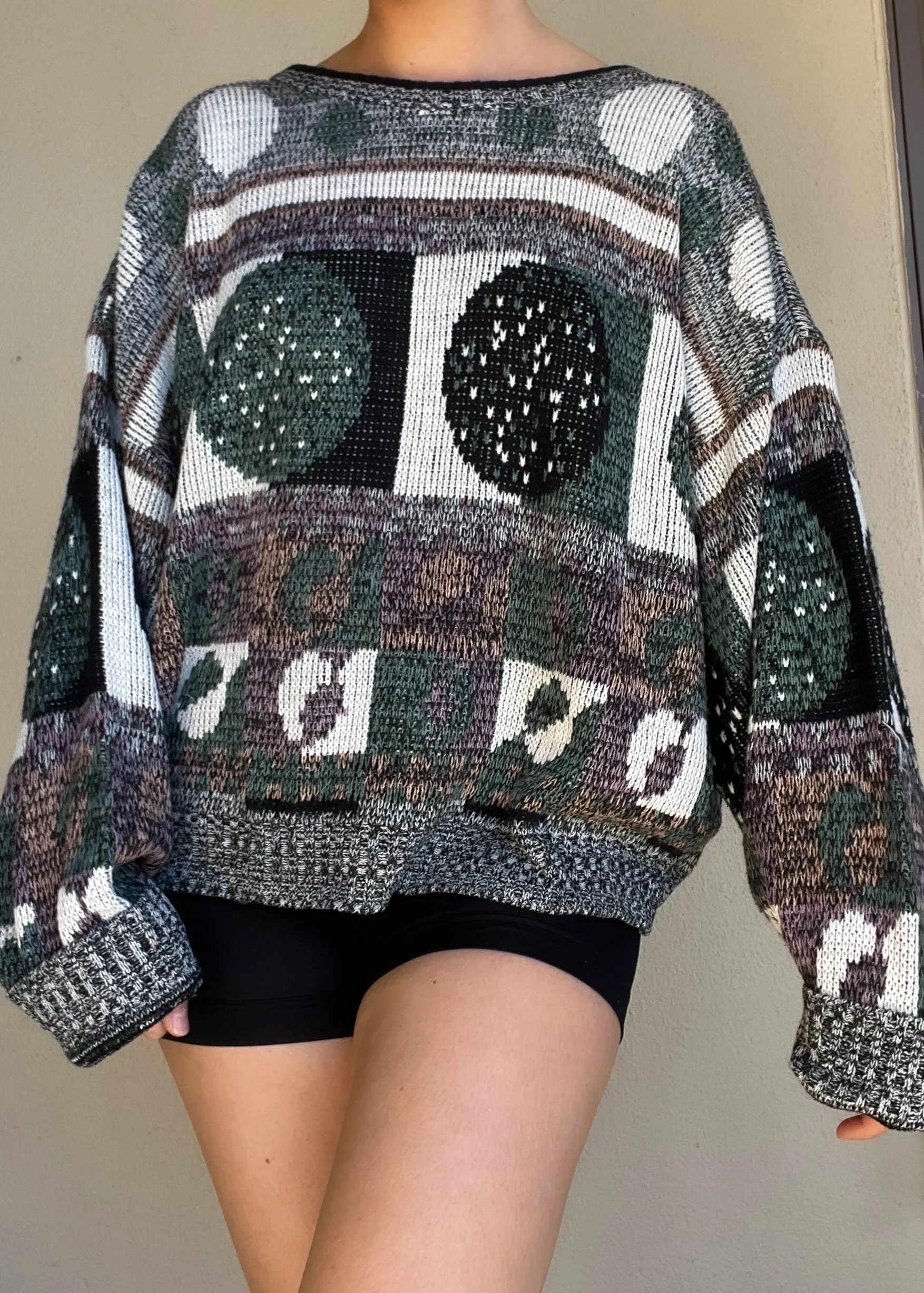 Clarence 80's Patterned Knit (XL)