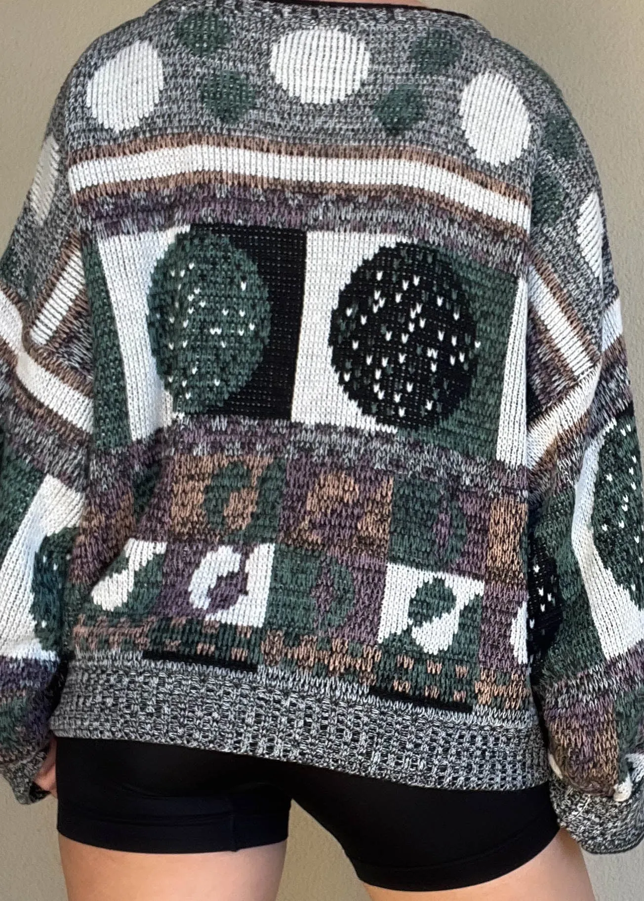Clarence 80's Patterned Knit (XL)