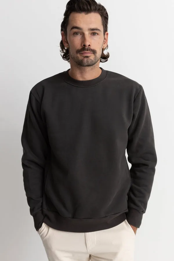 Classic Fleece Crew Black