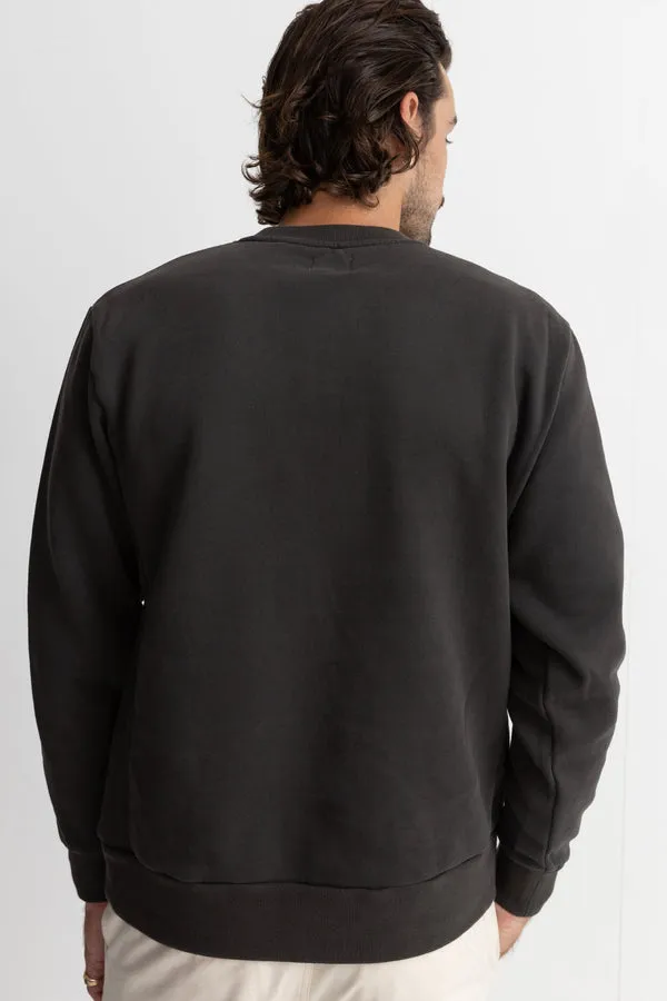 Classic Fleece Crew Black