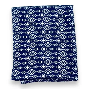 Contemporary Blue Poly Woven Fabric - 3 1/4 yds x 60"