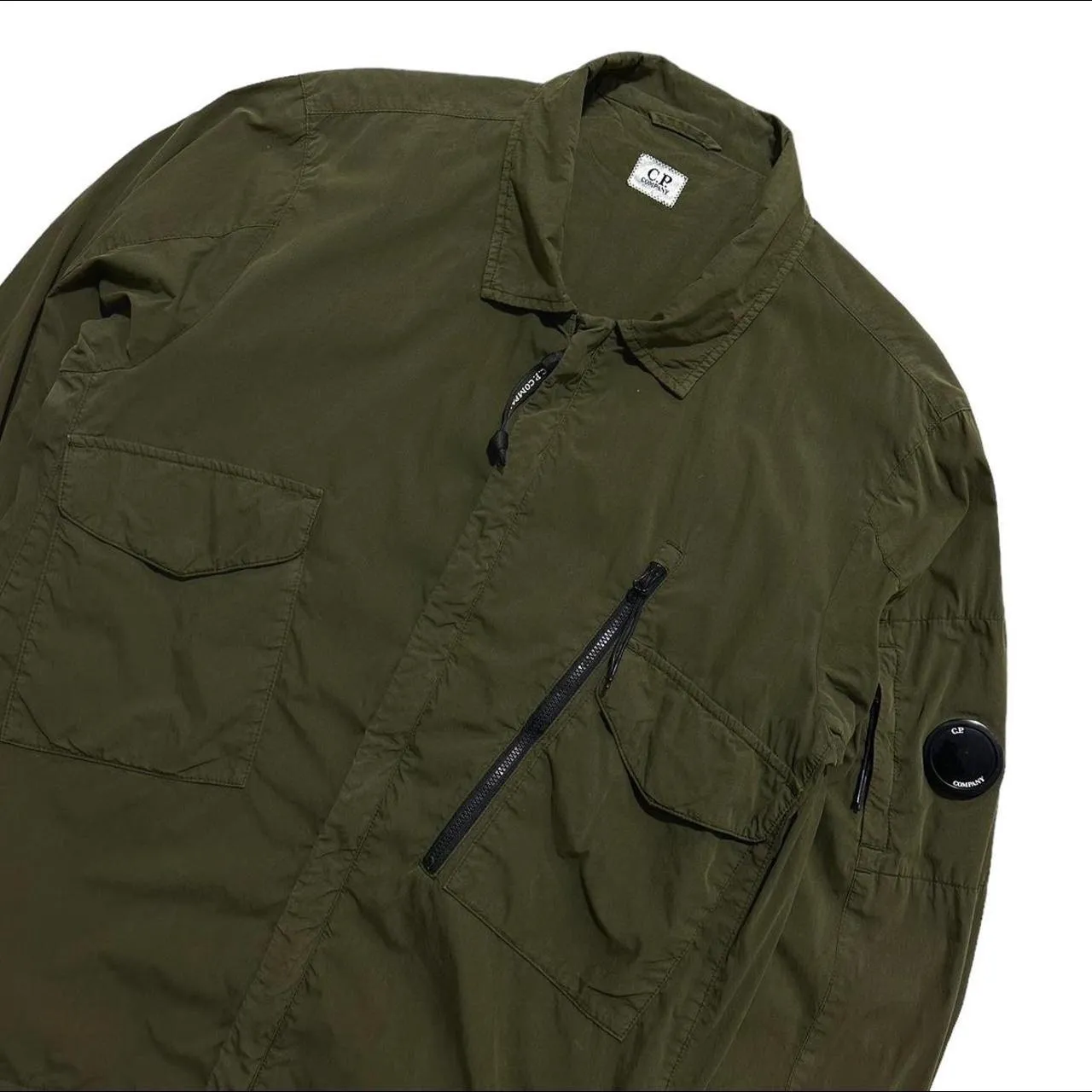 CP Company 50 Fili Cotton Double Pocket Overshirt