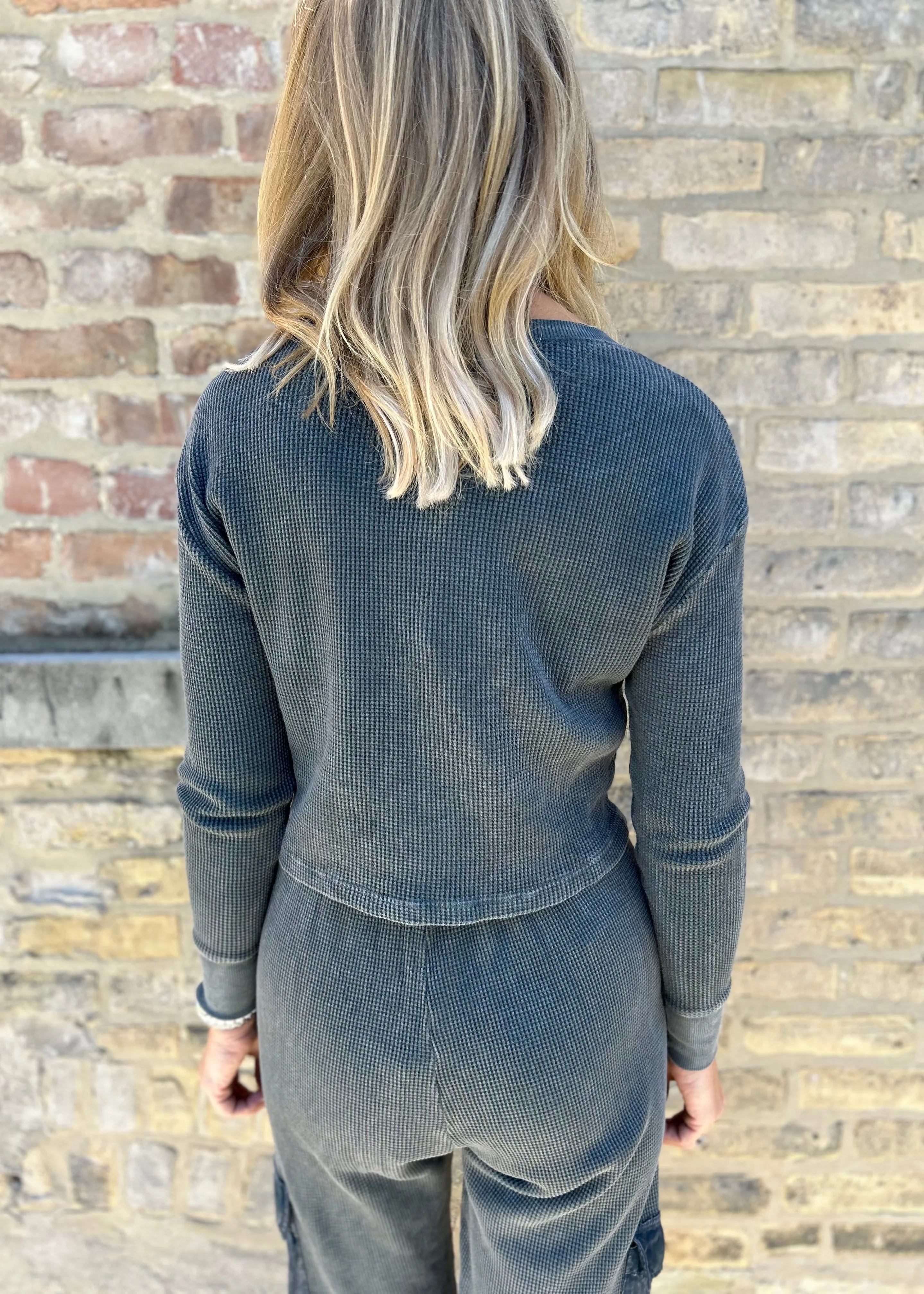 Damon Distressed Pocket Tee-Final Sale