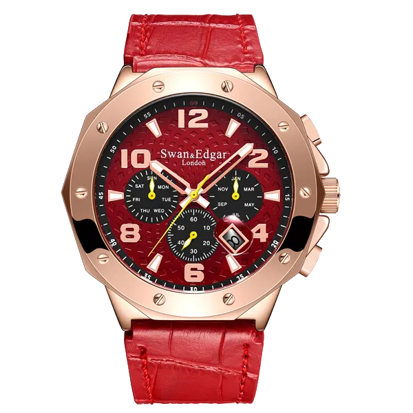 Defence Timer Automatic - Rose Red