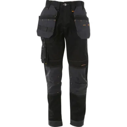 Dewalt Pro Stretch Holster Pockets  Regular Fit Stretch Mens Work Trousers-Harrison