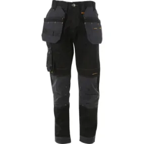 Dewalt Pro Stretch Holster Pockets  Regular Fit Stretch Mens Work Trousers-Harrison