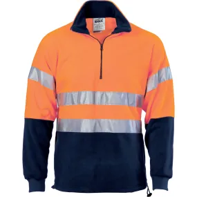 DNC - 3829 - POLO FLEECE-TAPE 1/2 ZIP
