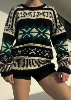 Everett 90's Patterned Knit (L)