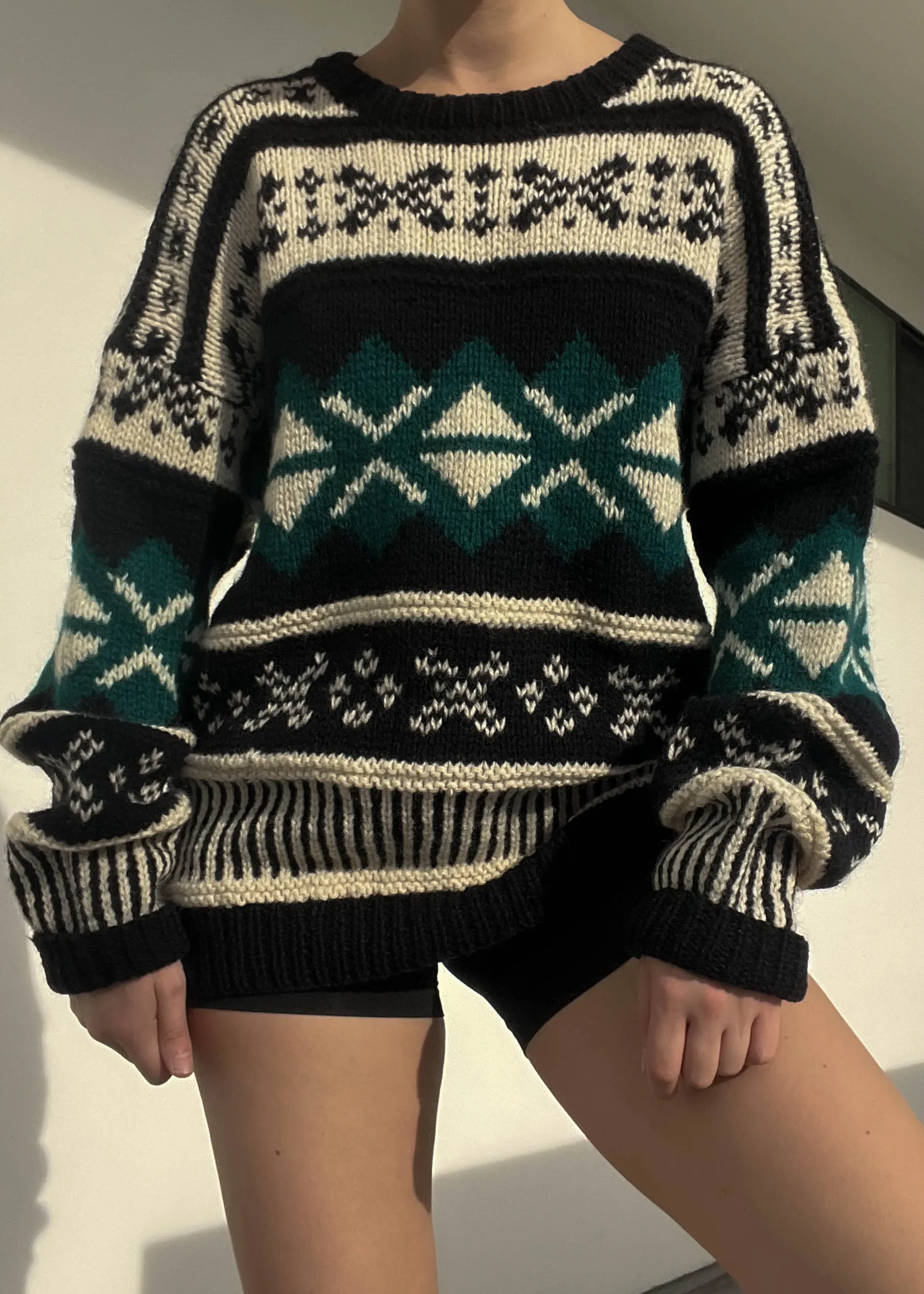 Everett 90's Patterned Knit (L)