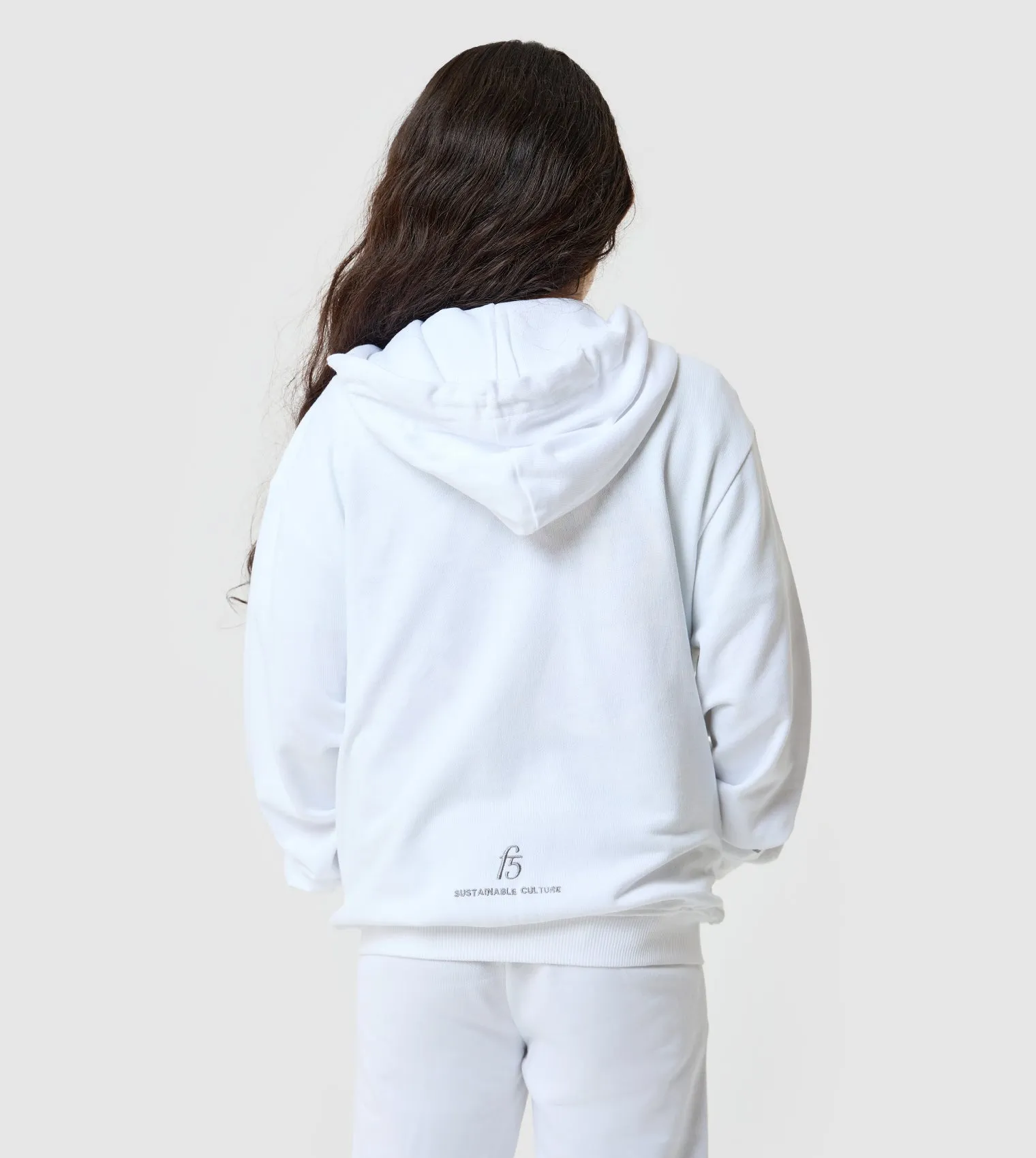 F5 Oversized Zip-Up Hoodie - Girls