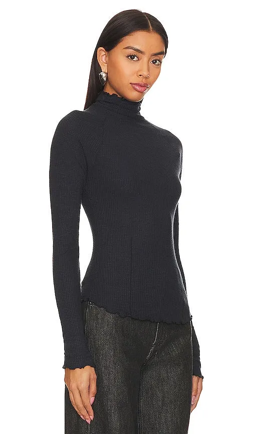 Free People x Intimately FP Make It Easy Thermal In Black in Black