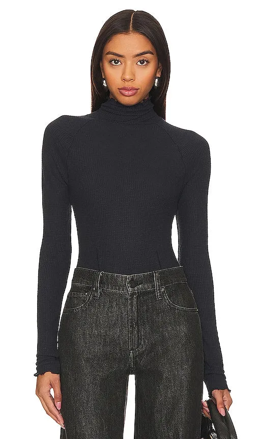 Free People x Intimately FP Make It Easy Thermal In Black in Black