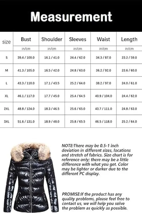 Giolshon Women Lightweight Puffer Jacket, Winter Coats Warm Quilted Coat