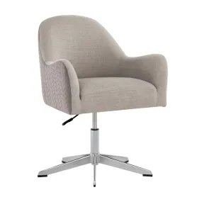Holland Office Chair, Zenith Taupe Grey