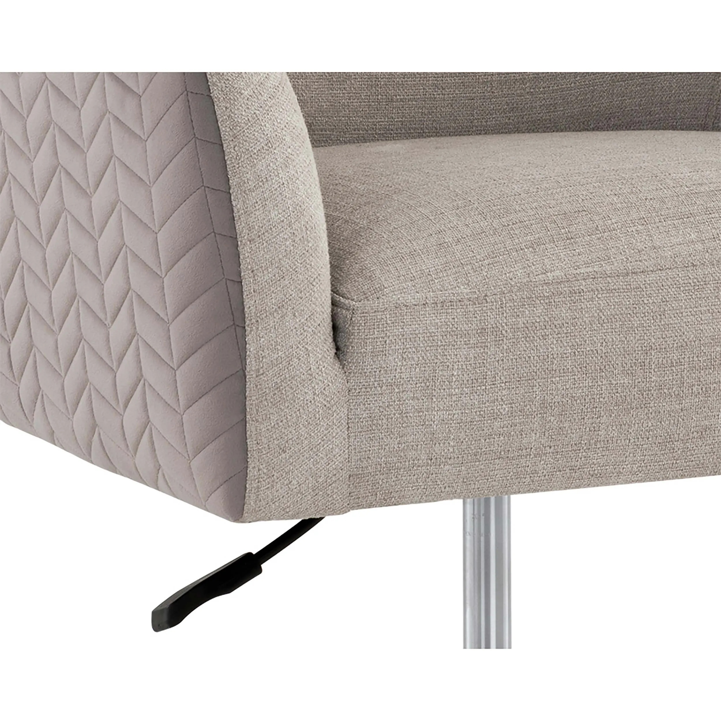 Holland Office Chair, Zenith Taupe Grey